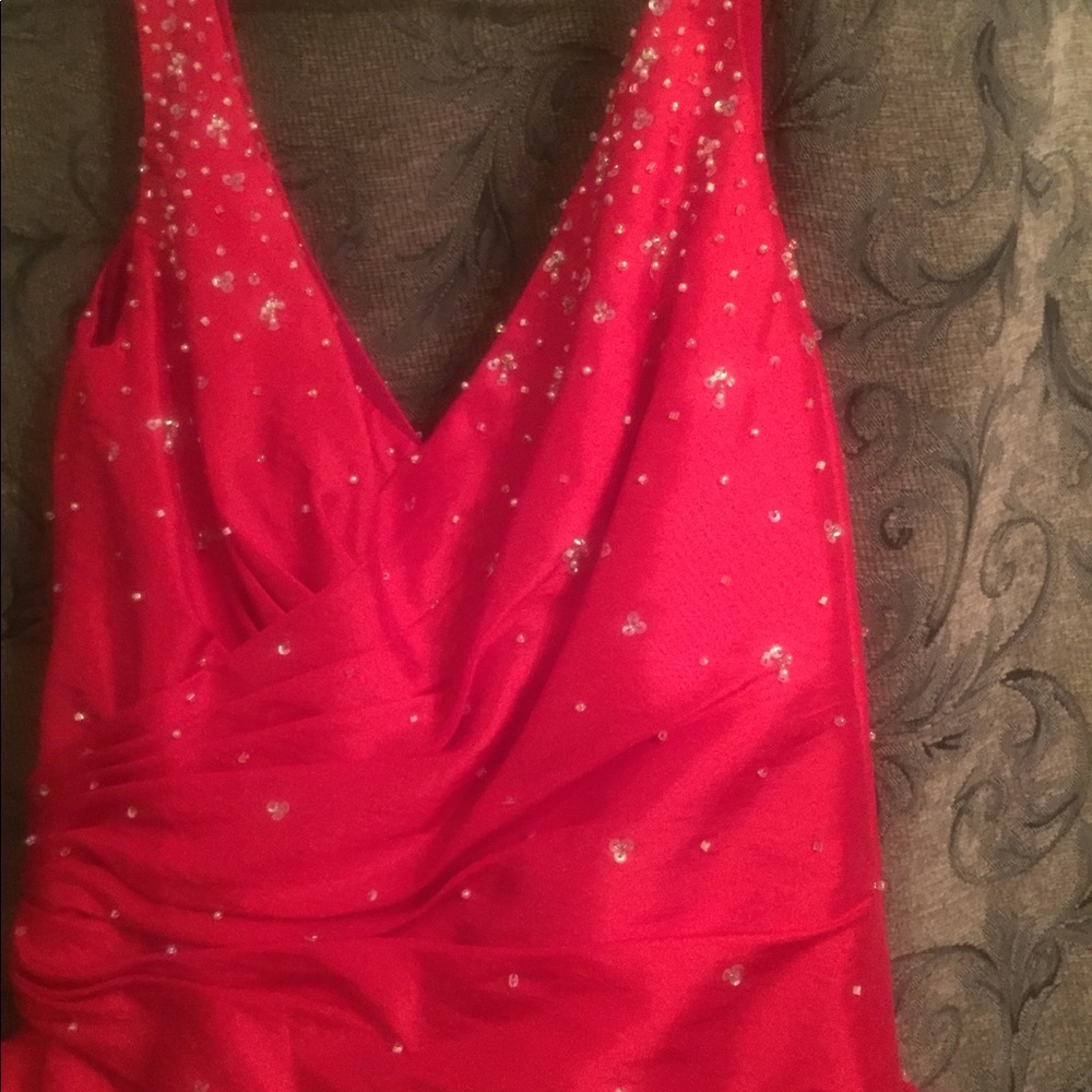 Impression Red Dress Size 10